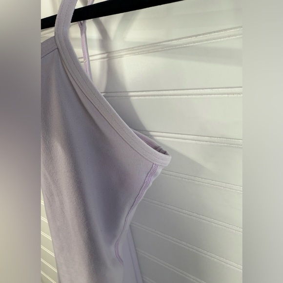 Lululemon women’s power Y lilac lavender workout tank top. Size 6. - Picture 8 of 9